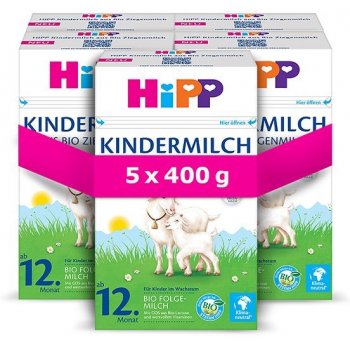 HiPP 3 BIO Kozí Junior 5 x 400 g