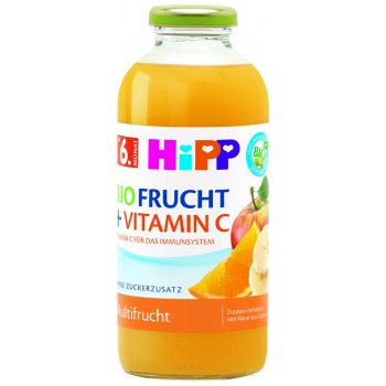 HiPP BIO Směs ovoce + vitamín C 6 x 500 ml