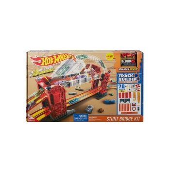 Hot Wheels track builder padací most