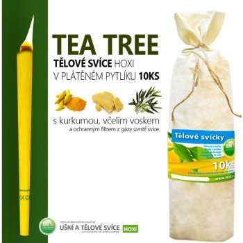 Hoxi Tělové svíčky tea tree