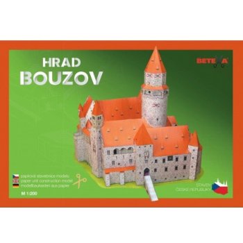 Hrad Bouzov vystřihovánky