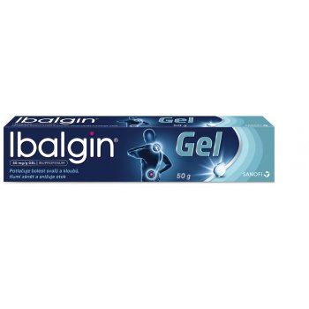 IBALGIN DRM 50MG/G GEL 50G