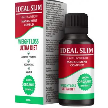 IDEAL SLIM Kapky na hubnutí Spalovač tuků 20 ml