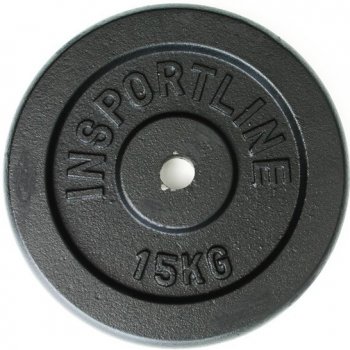 inSPORTline ocel 15 kg 30 mm