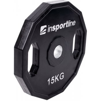 inSPORTline Ruberton Pogumovaný kotouč 15 kg 30 mm