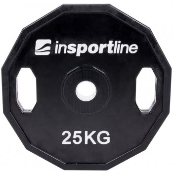 inSPORTline Ruberton Pogumovaný kotouč 25 kg,30mm