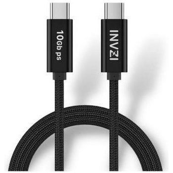 Invzi CTC66FT USB-C - USB-C, PD100W, 20Gbps, 2m, černý