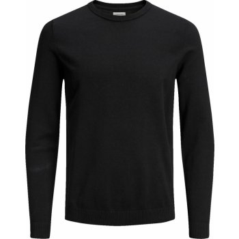 Jack & Jones pánský svetr JJEBASIC 12137190 black