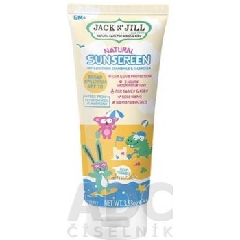 Jack N´ Jill opalovací krém Sunscreen SPF30 100 g