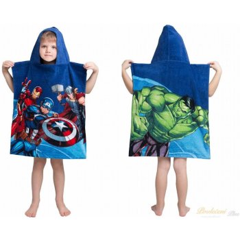 Jerry Fabrics pončo Avengers Hero 50 x 115 cm