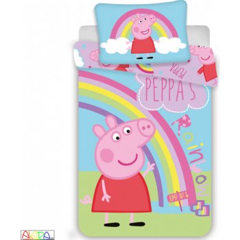 Jerry Fabrics povlečení Peppa Pig 016 100 x 135 , 40 x 60 cm