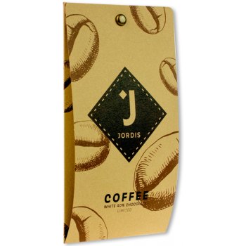 Jordi's Coffee 40% bílá čokoláda LIMITED 50 g