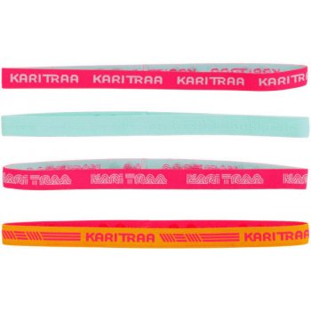 Kari Traa Janni Headband 4Pk 611259-Shock Vícebarevná OZ