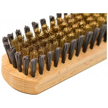 Kartáč na semiš Fibertec Suede Brass Brush