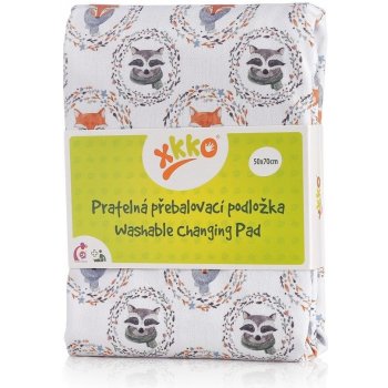 Kikko Pratelná podložka Fo x &Raccoon 50 x 70