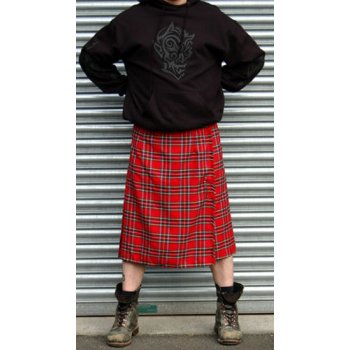 Kilt Tiger of London red tartan