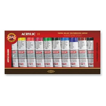 Koh-i-noor souprava akrylových barev 10x40ml