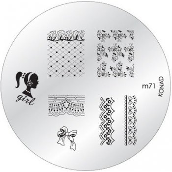 Konad zdobící destička M71