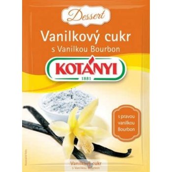 Kotányi Vanilkový cukr s vanilkou Bourbon 10 g