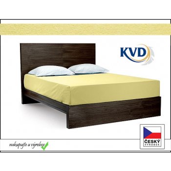 KVD Jersey prostěradlo olivové 180x200