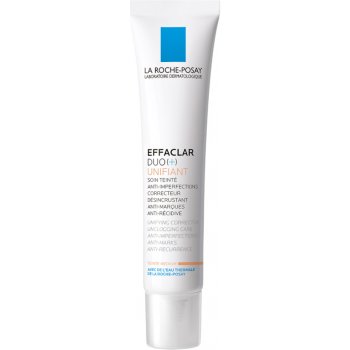 La Roche-Posay Effaclar DUO (+) tónovací sjednocující korekční péče proti nedokonalostem pleti a stopám po akné Medium 40 ml