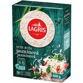 Lagris rýže jasmínová ve varných sáčcích, 4x100 g