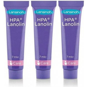 Lansinoh HPA lanolin Minis krém na bradavky 3 x 7 ml