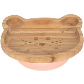 Lässig Platter Bamboo/Wood Little Chums Mouse