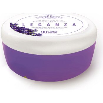 Leganza Antistress tělový peeling Levander Oil and Yoghurt 240 g