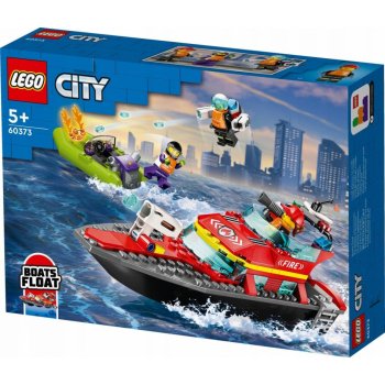 LEGO® City 60373 Hasičská záchranná loď a člun