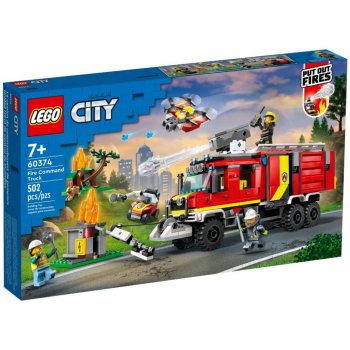 LEGO® City 60374 Velitelský vůz hasičů