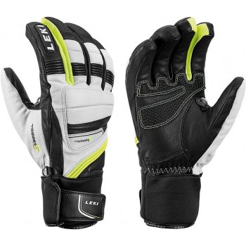 Leki Griffin Prime S white-black-yellow