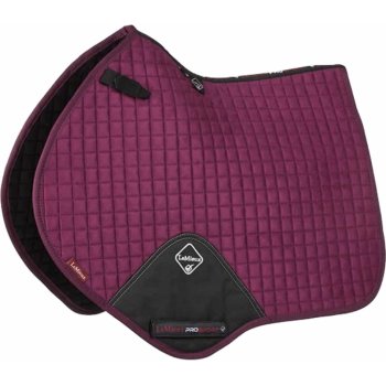 LeMieux Dečka podsedlová Close Contact Suede Square plum