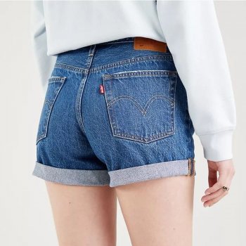 Levi's šortky dámské 501 Rolled Short Orinda Troy Scraped 2996100300