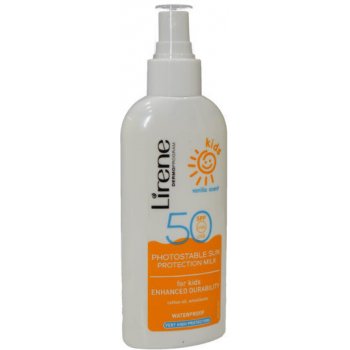 Lirene SC opalovací tělové mléko spray s vanilkovou vůní SPF50 150 ml