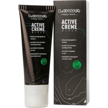 Lowa Active krém černý 75 ml