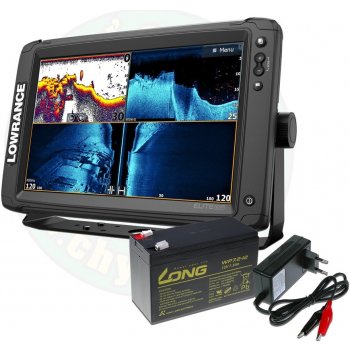 Lowrance echolot Elite 12Ti² se sondou Active Imaging 3v1