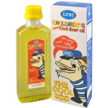 Lysi Island olej z tresčích jater pro děti 240 ml