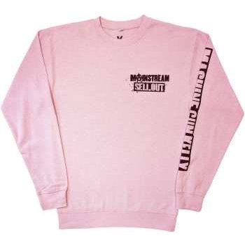 Machine Gun Kelly Unisex Sweatshirt: Pink Face back Sleeve Print