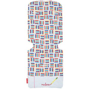 Maclaren Podložka Notebook White Pencil Plaid