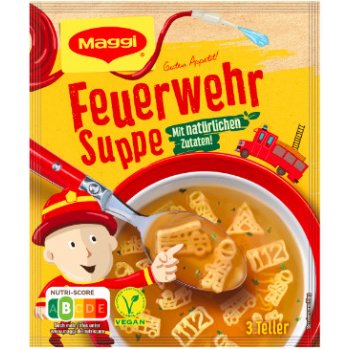 Maggi Feuerwehr Suppe zeleninová polévka s těstovinou 750ml