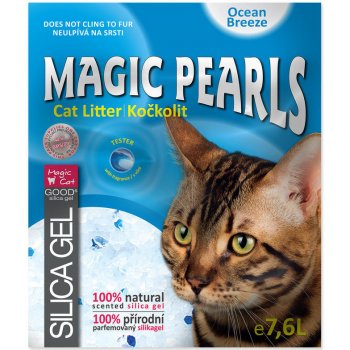 Magic Cat Magic Pearls s vůní Cool Breeze 7,6 l