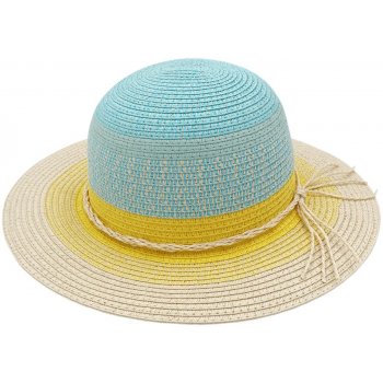 Maimo Kids Girl Hat Stripes lagune/citrus