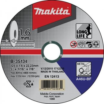 Makita B-10665-5 Řezný kotouč na kov 355x3x25,4 5ks