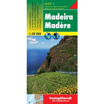 mapa Madeira 1:30 t.