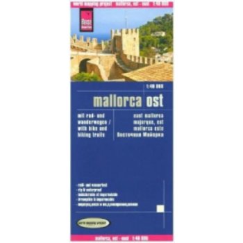 mapa Mallorca east 1:40 t voděodolná