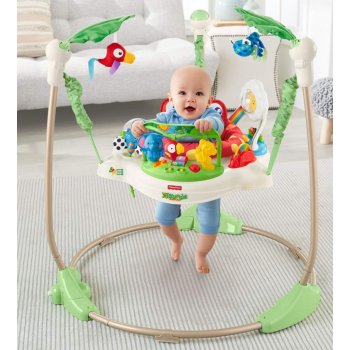 Mattel Fisher Price skákadlo hopsadlo Rainforest Jumperoo K7198