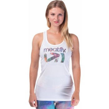 Meatfly Flou Tank B White