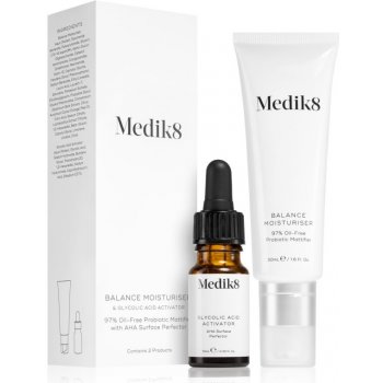 Medik8 Balance Moisturiser with Glycolic Acid Activator 50 ml