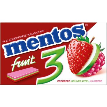 Mentos 3 Fruit Gum 33 g